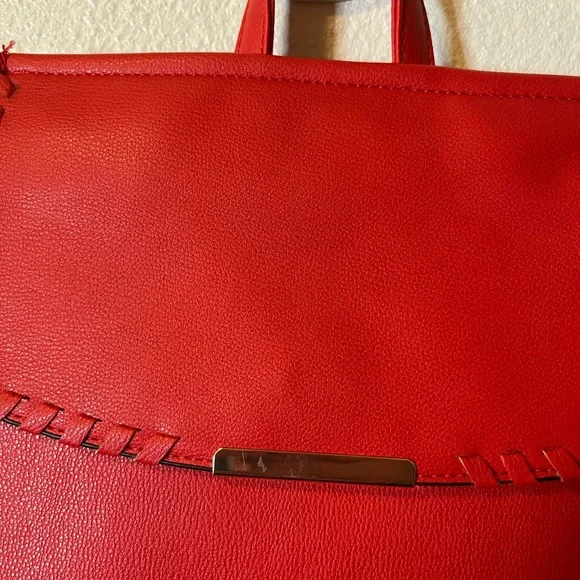 Red backpack purse - Picture 3 of 8